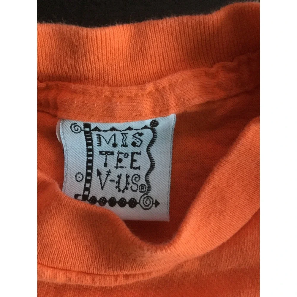 Mis Tee V-Us Halloween Sports Boys Size 5/6 LS Shirt (B8) 0030 - Picture 3 of 5